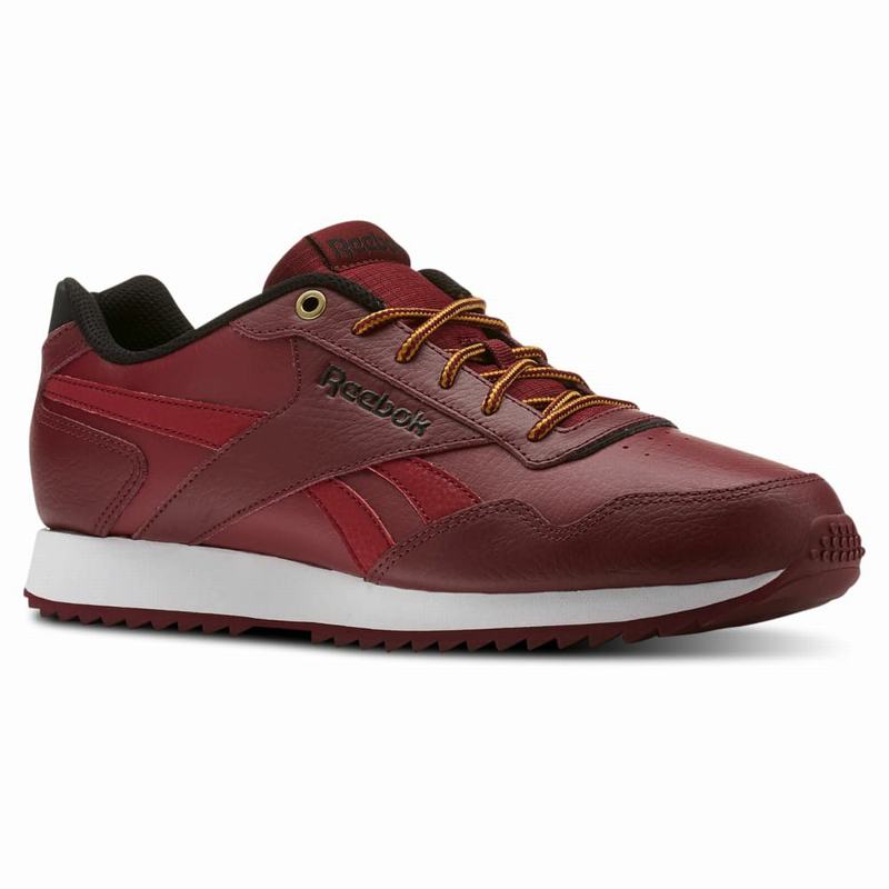 Reebok Royal Glide Rpl Tenisky Panske - Bordove/Čierne/Biele SE7898SH